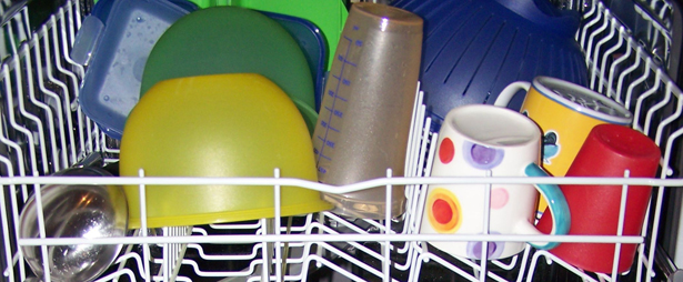 Abstract dishwasher post