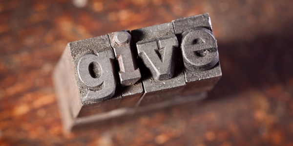 旧式字母印刷与单词给予。