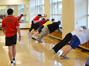 group exercise class