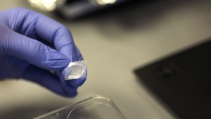 珍谷抱着他无痛的胰岛素补丁。