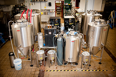 如果您想知道啤酒实验室的样子。