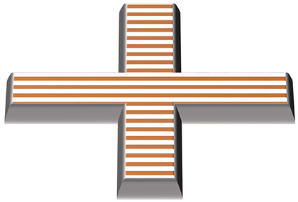 链式磁性聚合物纳米复合材料。图片来源:Sumeet Mishra。