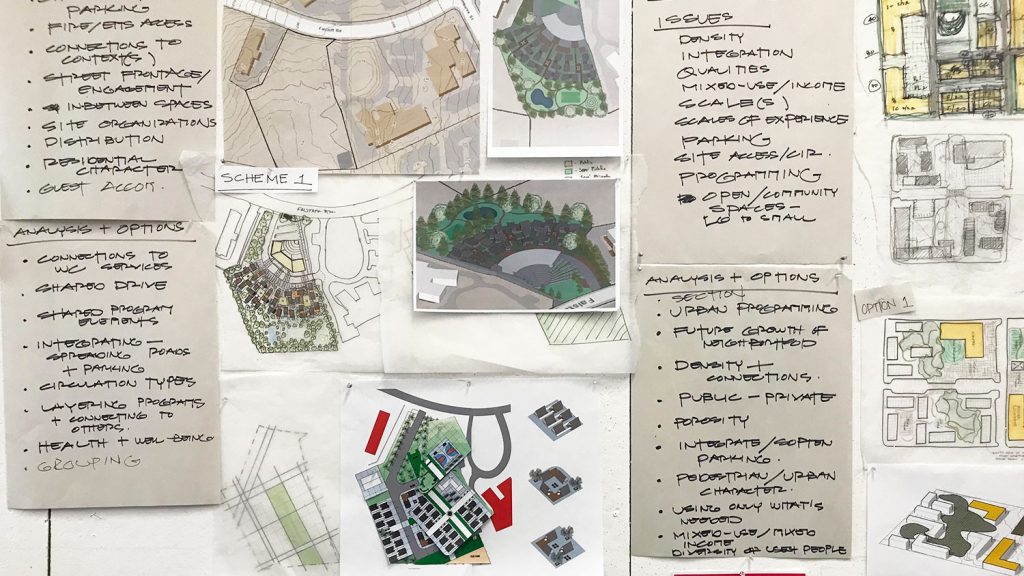 建筑图纸及注释照片。