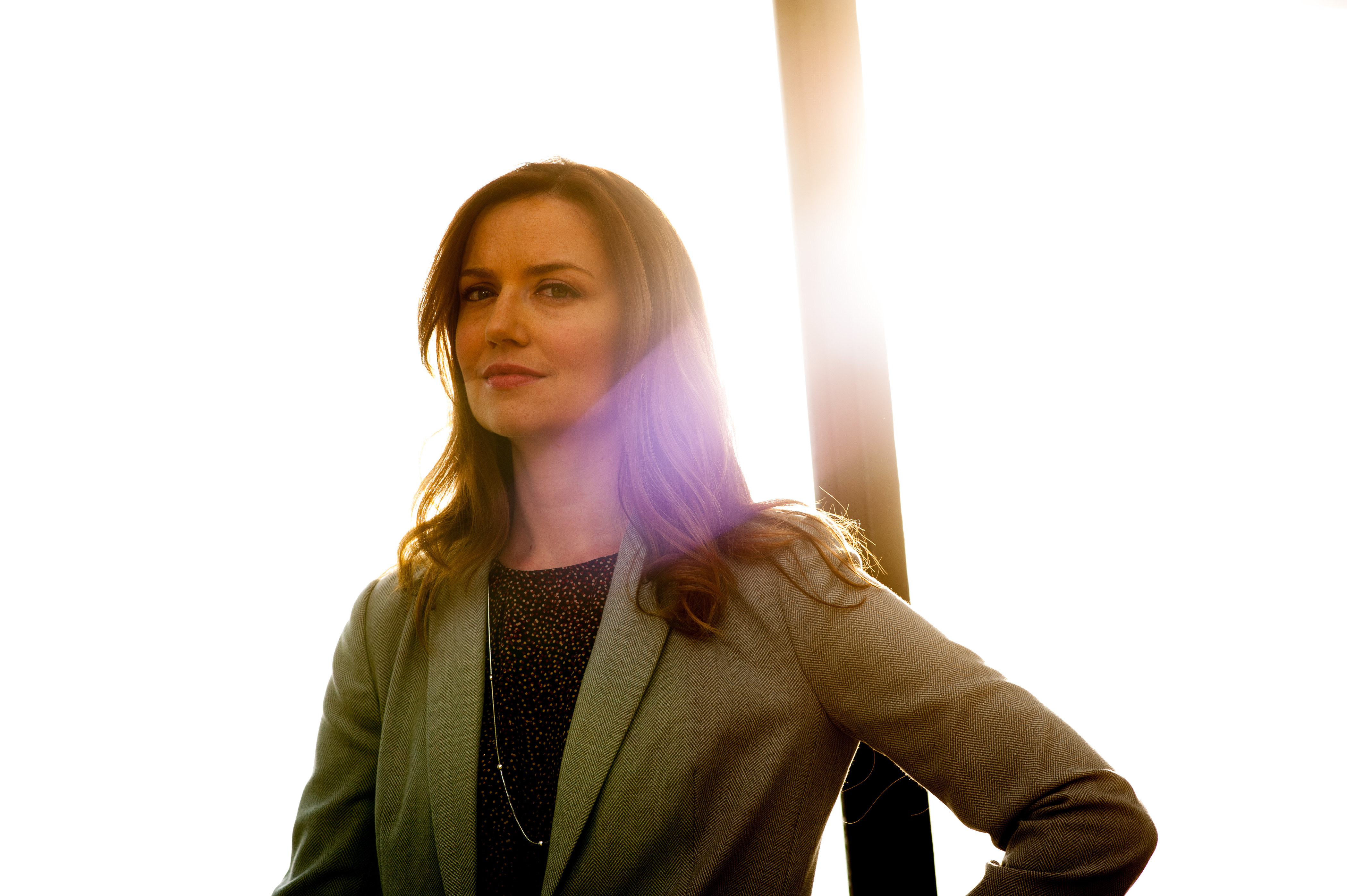 NC国家教师成员Sarah Desmarais。