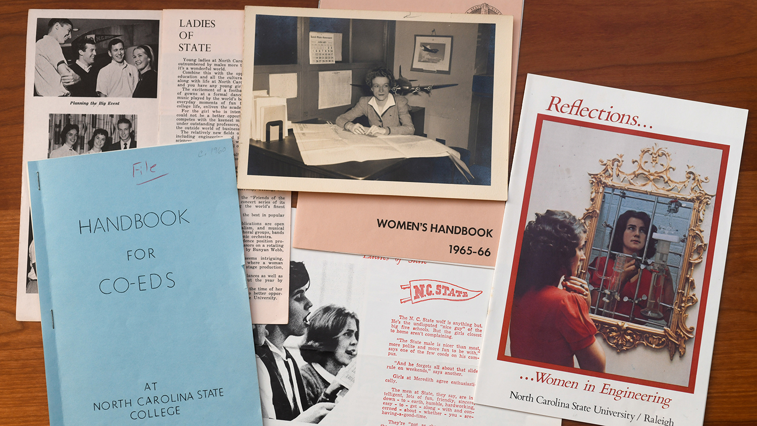 有关北卡州妇女历史的档案资料收集。