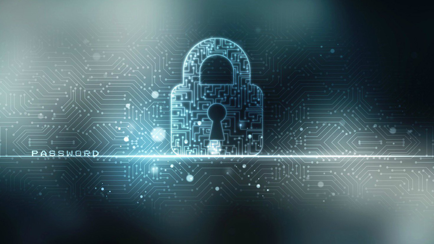 锁定在计算机芯片上的锁