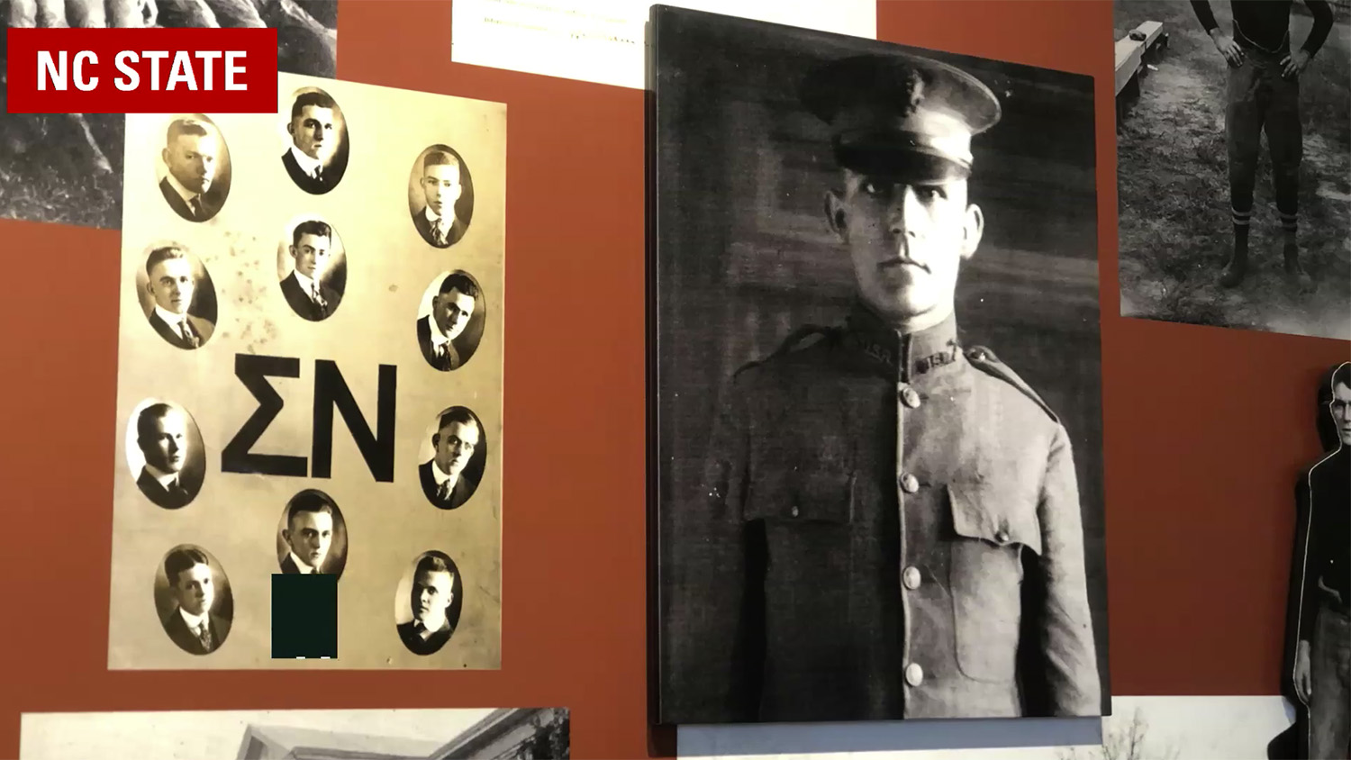 从视频的比尔李会的图片。