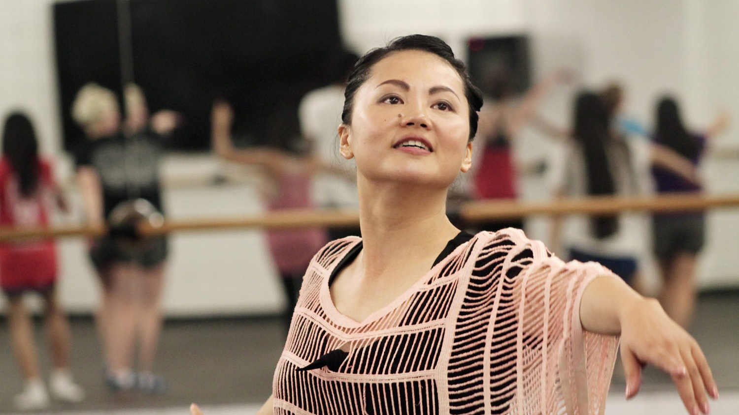 舞蹈老师领导课程