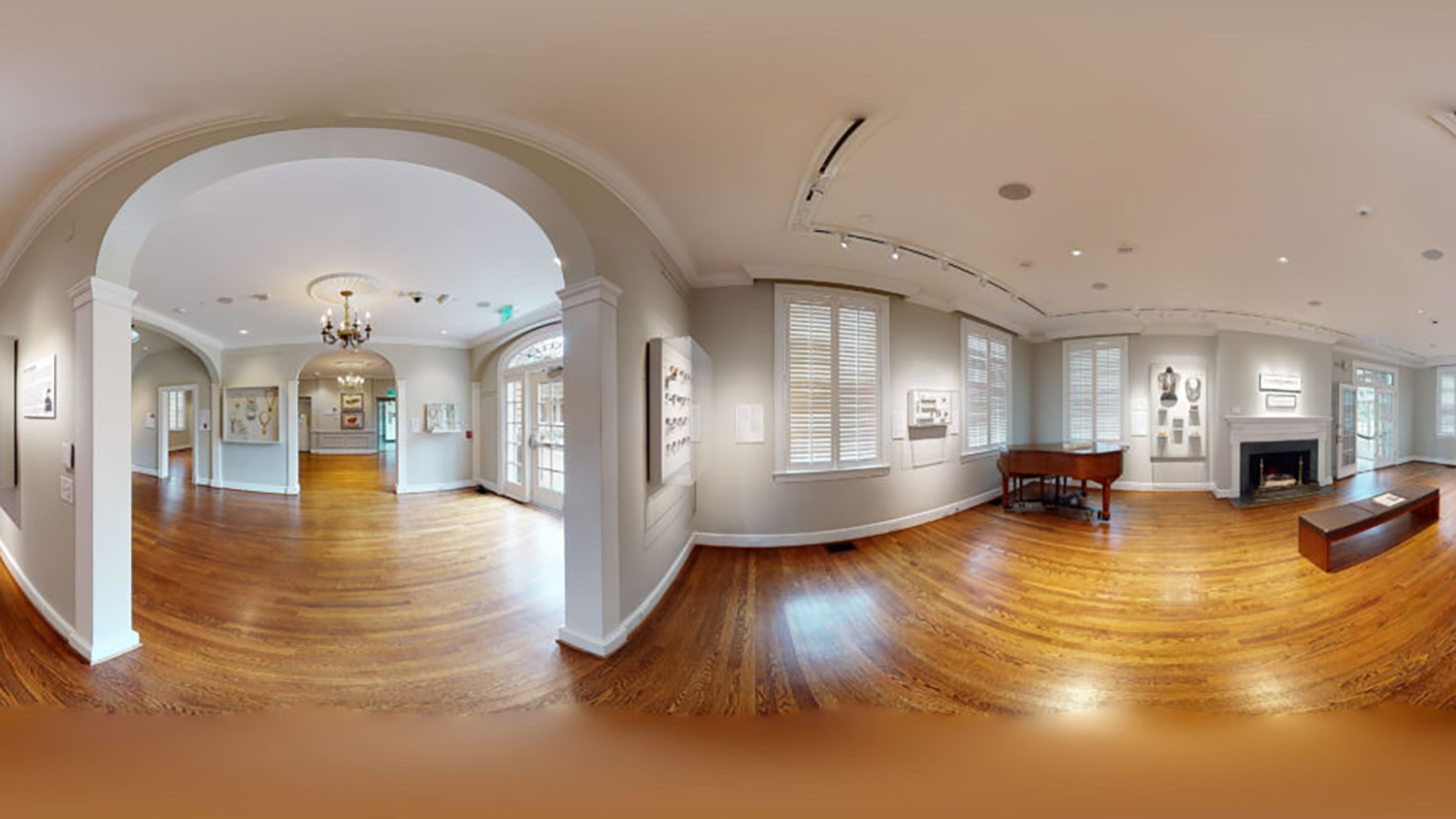 格雷格博物馆的内部图像。