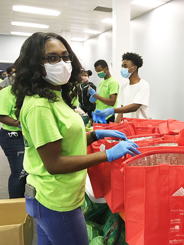 女人包装生产袋