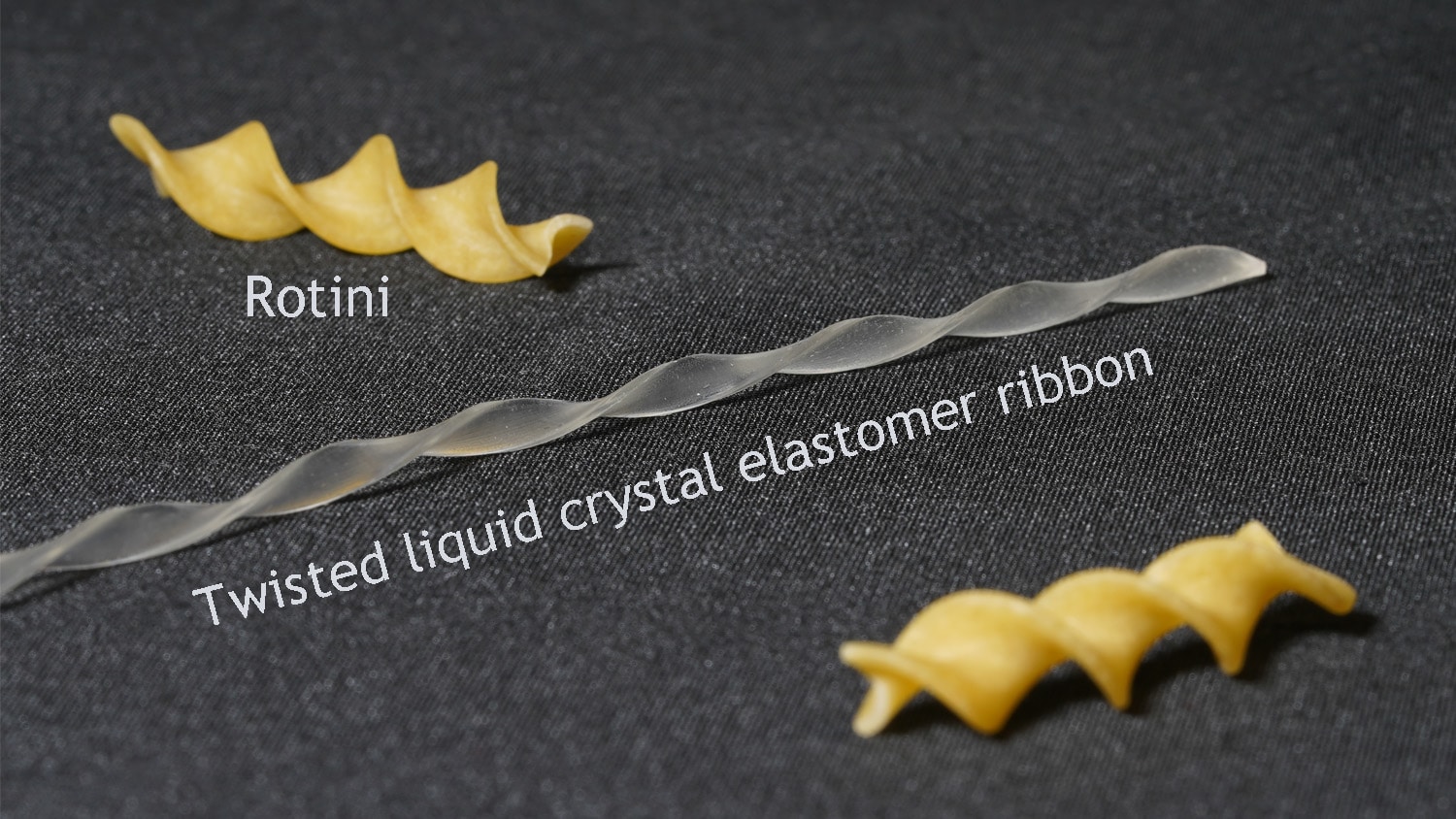 twisted clear polymer 