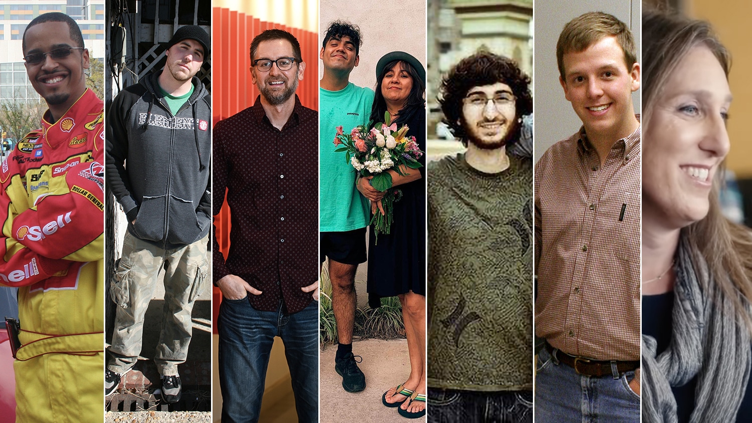 在一系列关于北卡罗来纳州的故事中出现的人物蒙太奇。