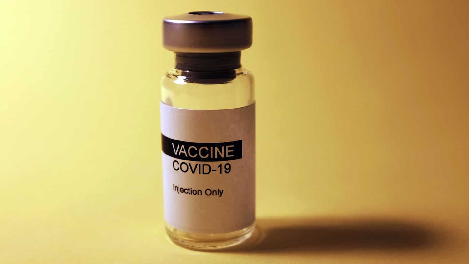 a vial labelled 