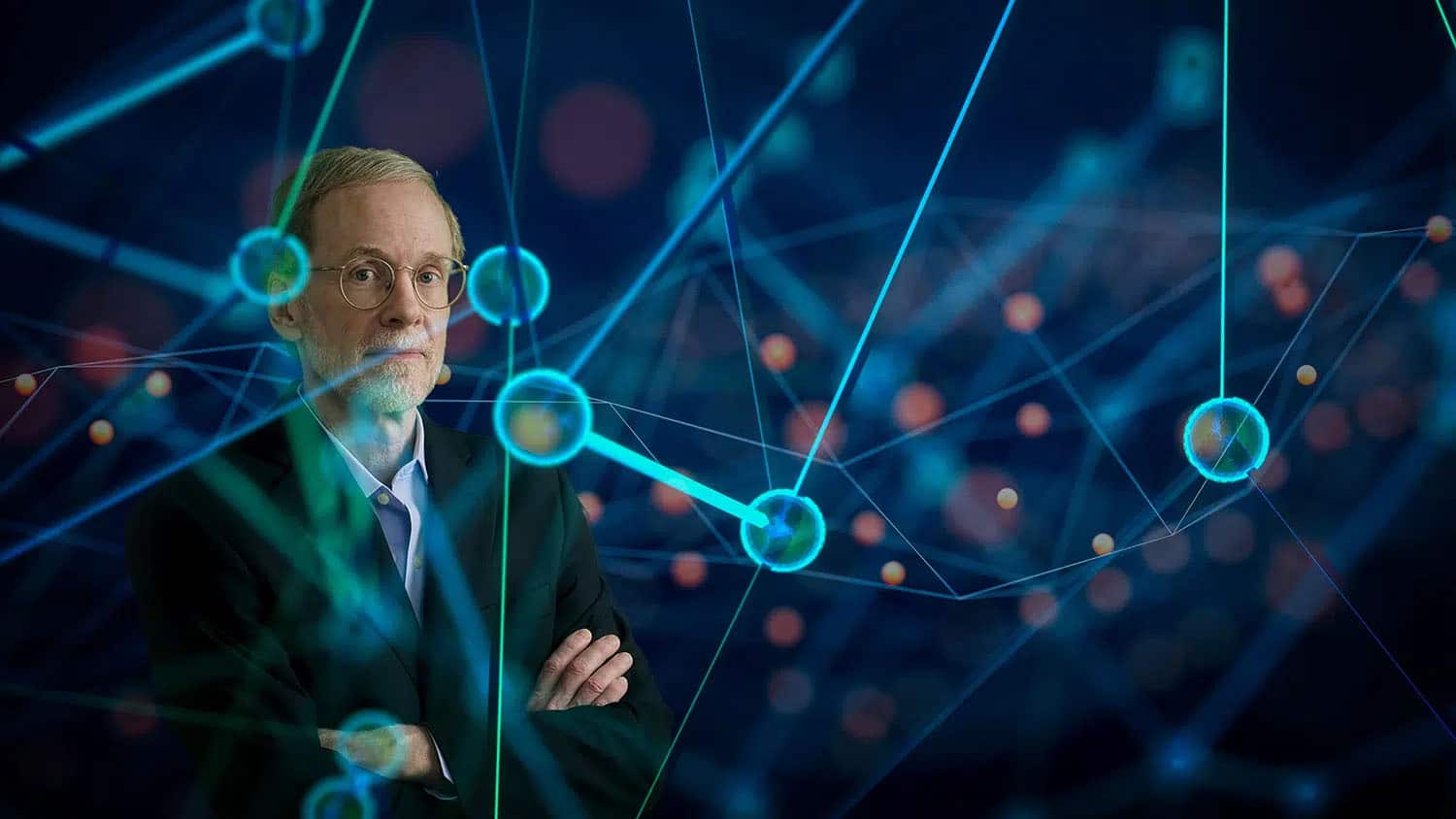 James Lester, Distinguished University Professor of Computer Science and principal investigator of the NSF AI Institute for Engaged Learning, poses for the camera.